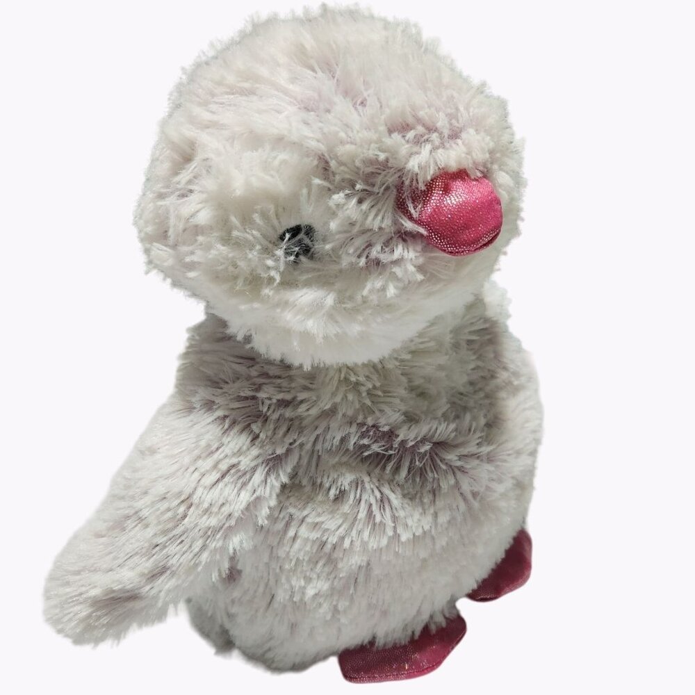 Warm and Cosy White Penguin 10 inch Microwavable Lavender Scented Stuffed Animal